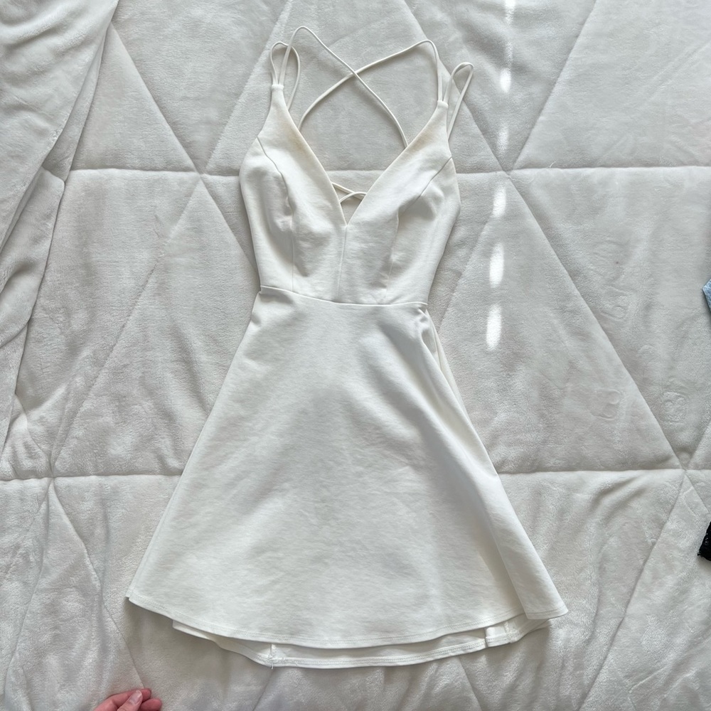 Lulus White Skater Dress